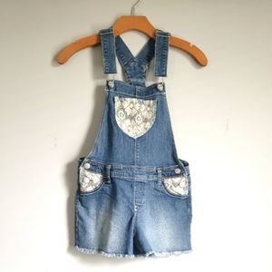 Jordache Denim Shortalls Girls 10/12